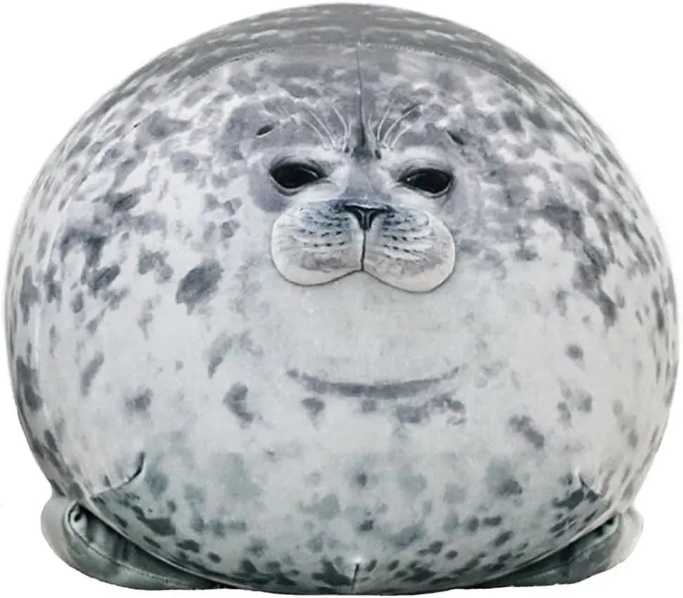 23.7 Inch Large Seal Plush Pillow: Soft Stuffed Animal Toy for Boys Girls, Cute Room Decor Ocean Animals Pillow